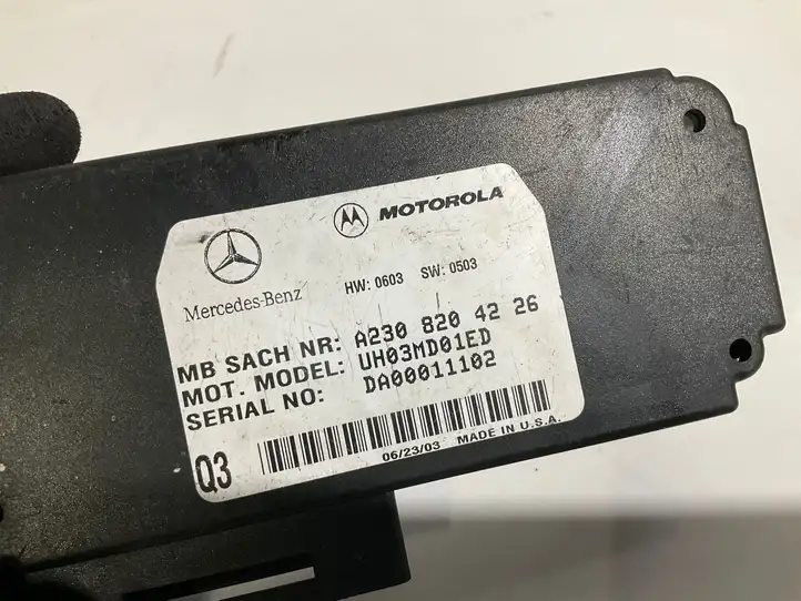 Mercedes-Benz CLK A209,C209 (2002 - 2009) A2308204226 Блок GSM — фото 4