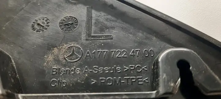 Mercedes-Benz A W177 (2018 - ) A1777224700 Пластиковая отделка зеркала — фото 4