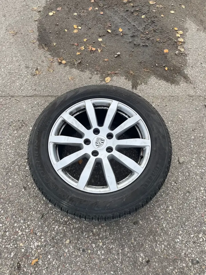 Porsche Cayenne (9Y0 9Y3) (2018 - ) 9Y0601025BA Легкосплавный колесный диск R21 — фото 1