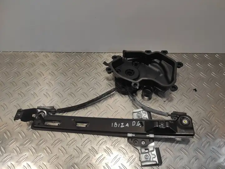 Seat Ibiza IV (6J,6P) (2008 - 2017) 6J4839402C Стеклоподъемник передней двери (комплект) — фото 2