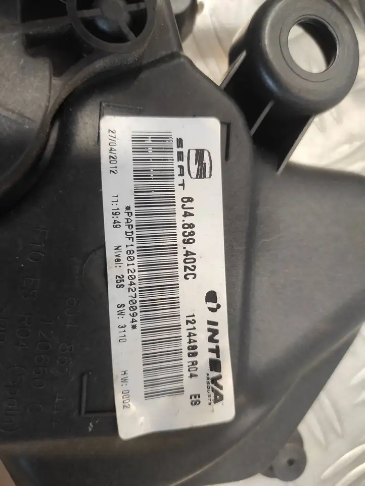 Seat Ibiza IV (6J,6P) (2008 - 2017) 6J4839402C Стеклоподъемник передней двери (комплект) — фото 3