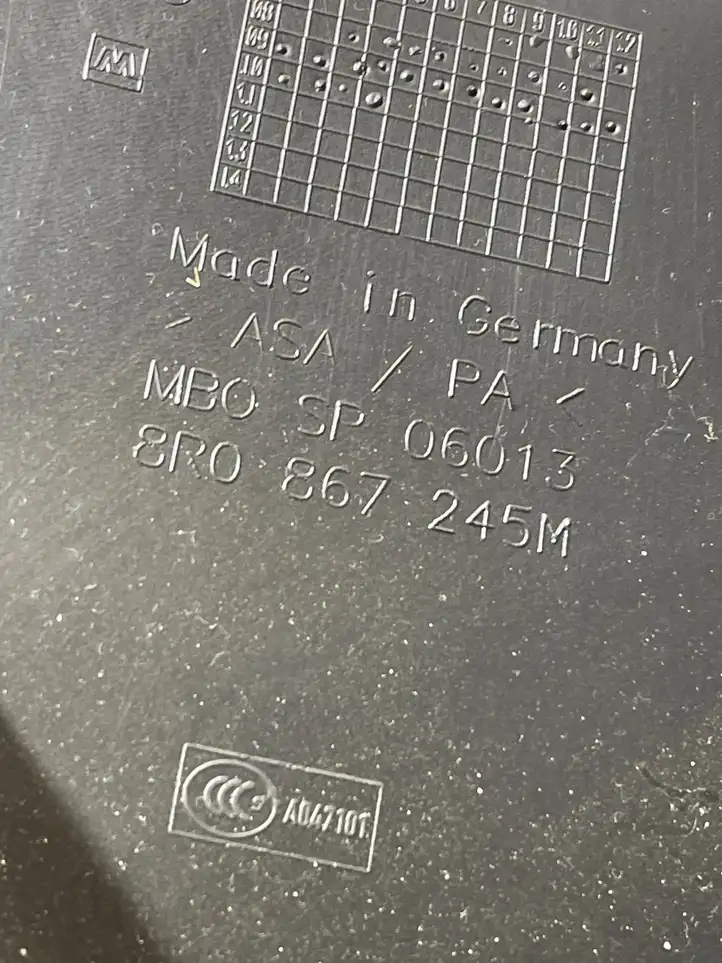 Audi Q5 SQ5 (2008 - 2012) 8R0867245M Верхняя обшивка стойки D — фото 2