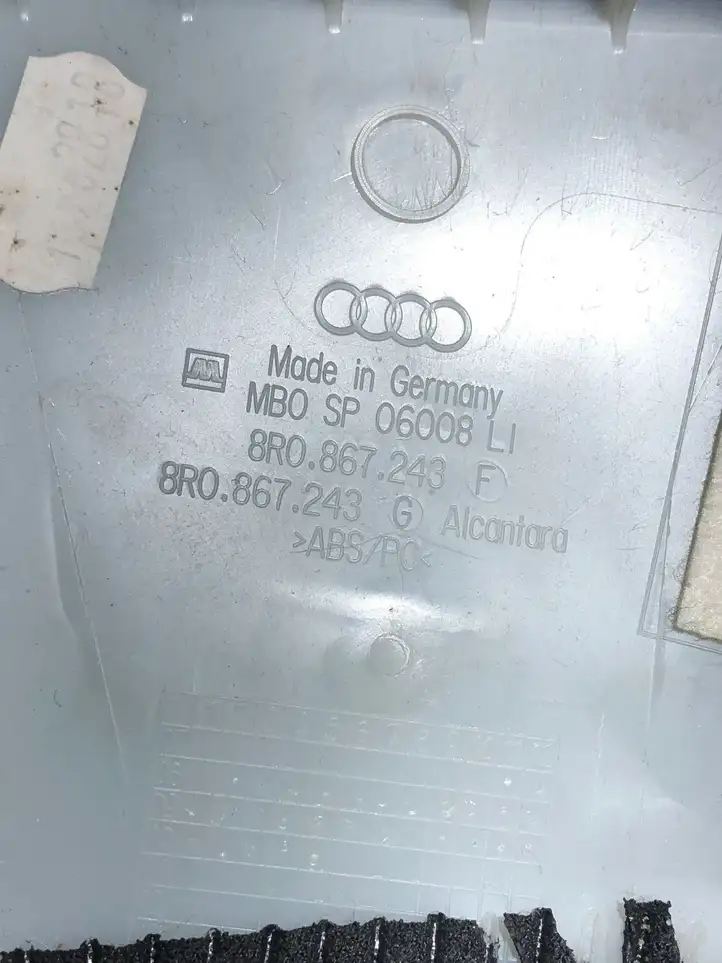 Audi Q5 SQ5 (2008 - 2012) 8R0867243F Верхняя обшивка стойки B — фото 3