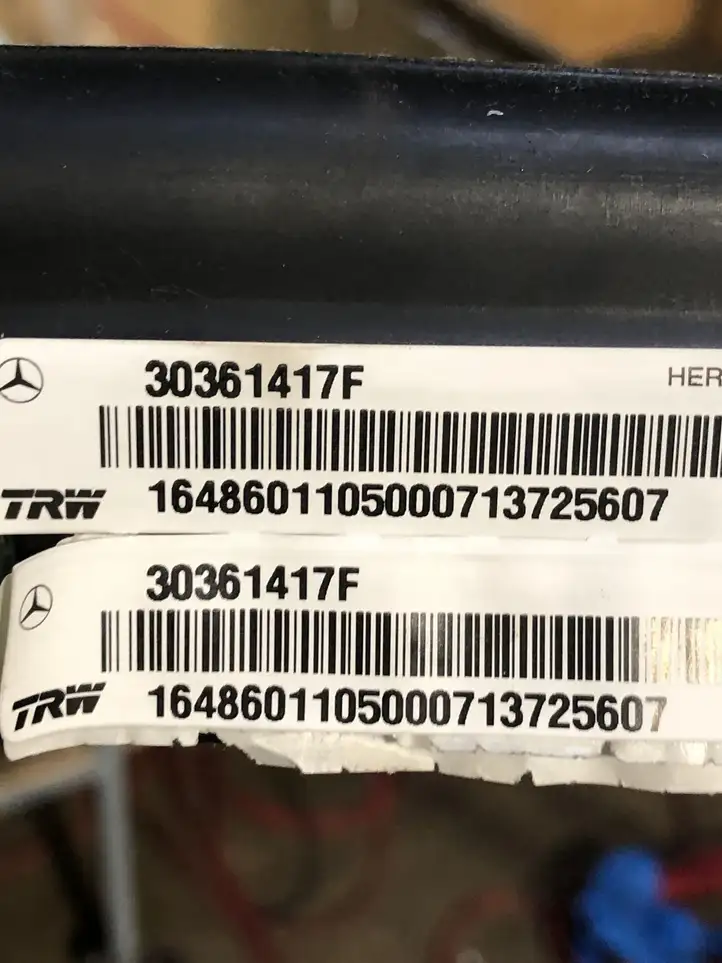 Mercedes-Benz GL X164 (2006 - 2012) 164860110500 Боковая подушка безопасности шторка — фото 4