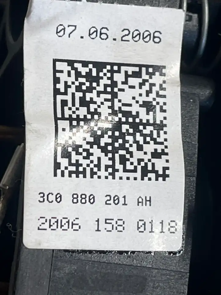 Volkswagen PASSAT B6 (2005 - 2010) 3C0880201AH Подушка безопасности руля — фото 3