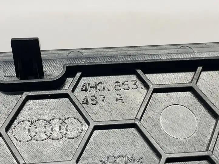 Audi A8 S8 D4 4H (2013 - 2017) 4H0863487A Накладка центрального динамика — фото 7