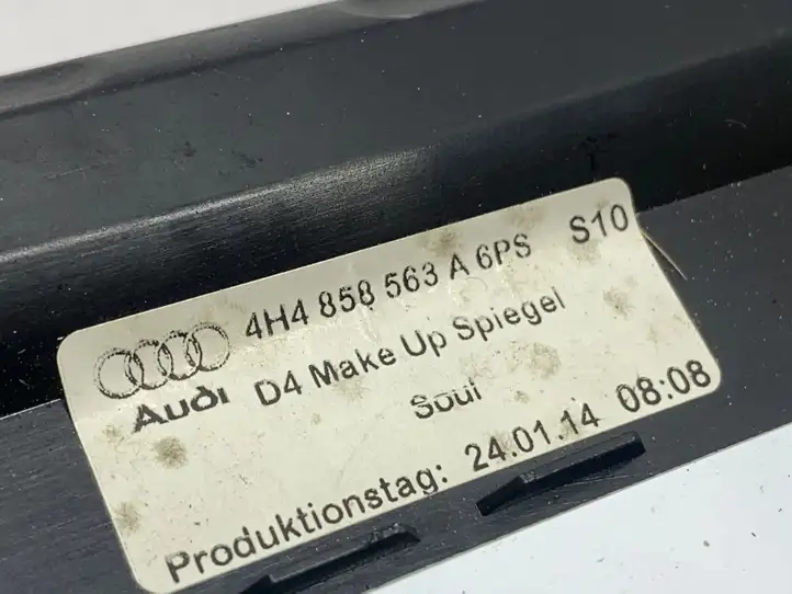 Audi A8 S8 D4 4H (2013 - 2017) 4H4858563 Прочие детали салона — фото 2