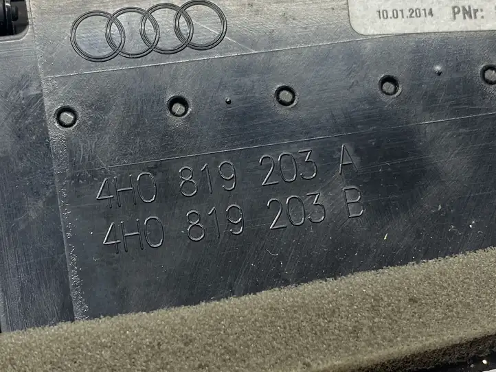 Audi A8 S8 D4 4H (2013 - 2017) 4H0819203F Задний воздушный дефлектор — фото 3