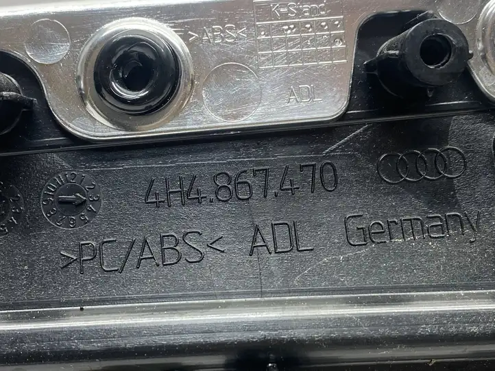 Audi A8 S8 D4 4H (2010 - 2014) 4H4867470 Прочая отделка задней двери — фото 12