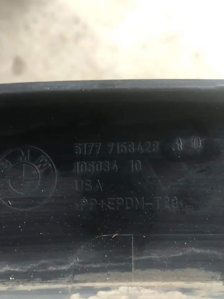 BMW X5 E70 (2006 - 2013) 51777158428 Накладка колесной арки — фото 2