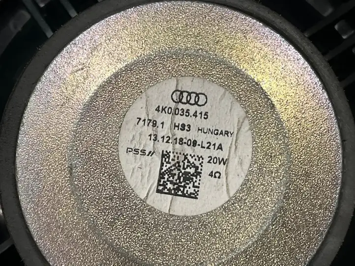 Audi A6 S6 C8 4K (2018 - ) 4K0035415 Динамики передних дверей — фото 2