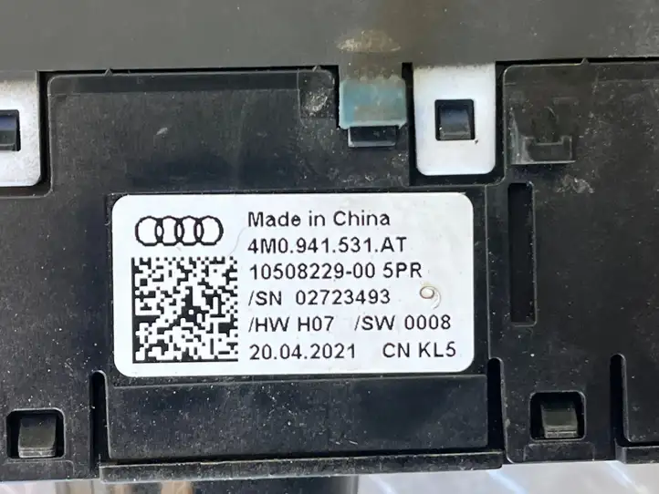 Audi Q7 4M (2015 - ) 4M0941531AT Включатель фонарей — фото 3