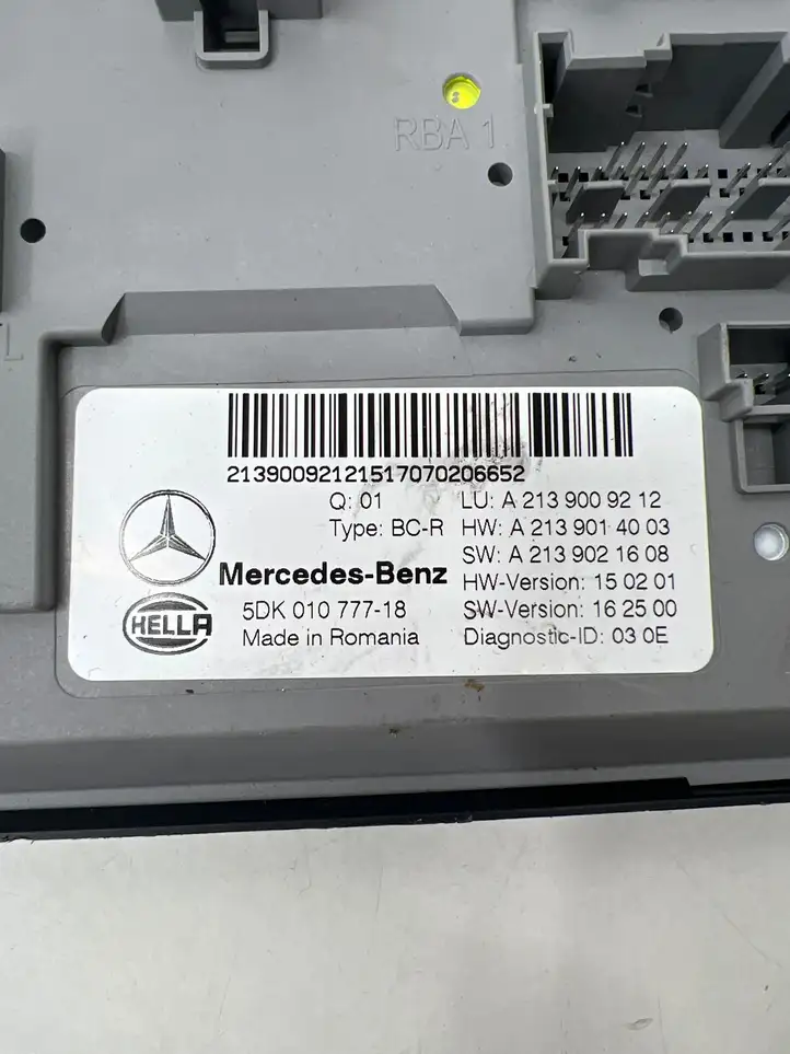 Mercedes-Benz E W213 (2016 - ) A2139009212 Модуль комфорта — фото 2