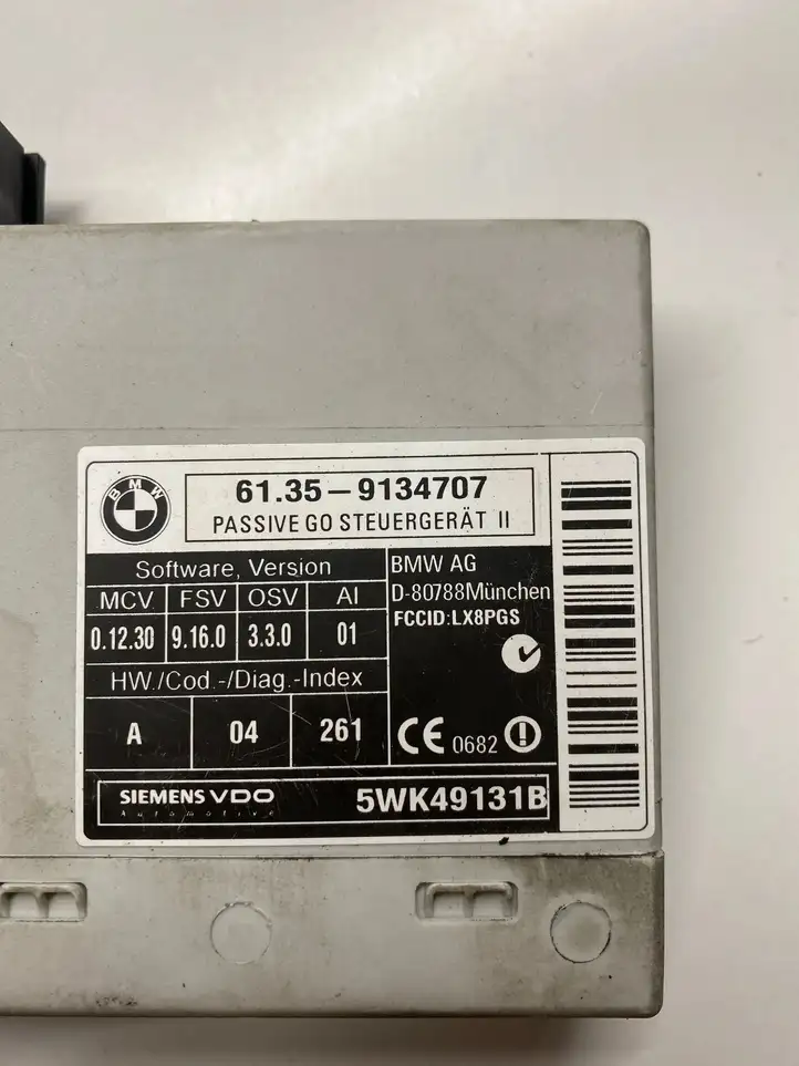 BMW X5 E70 (2006 - 2013) 9134707 Блок бесключевого доступа — фото 3