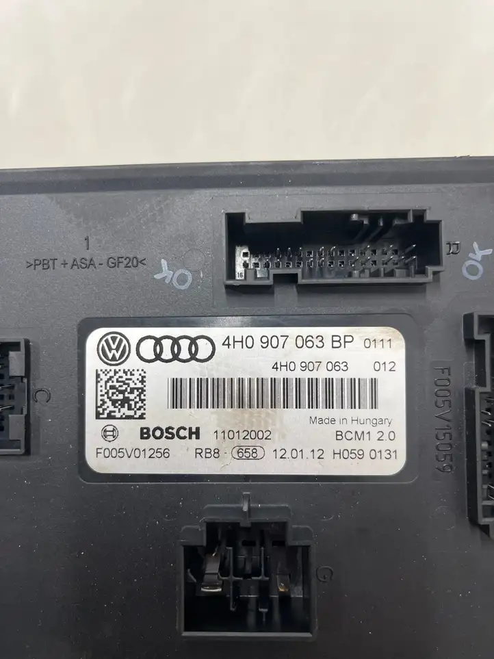 Audi A6 C7 (2011 - 2014) 4H0907063BP Модуль комфорта — фото 3