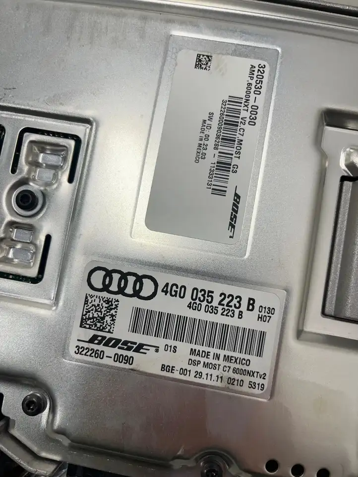 Audi A6 C7 (2011 - 2014) 4G0035223B Усилитель звука — фото 4