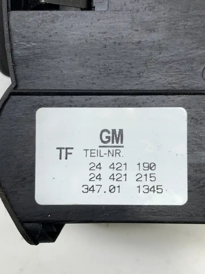 Opel Astra G (1998 - 2004) 24421190 Включатель фонарей — фото 3