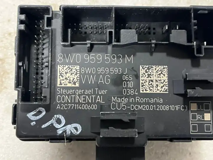 Audi A4 S4 B9 8W (2019 - ) 8W0959593M Блок управления дверью — фото 1