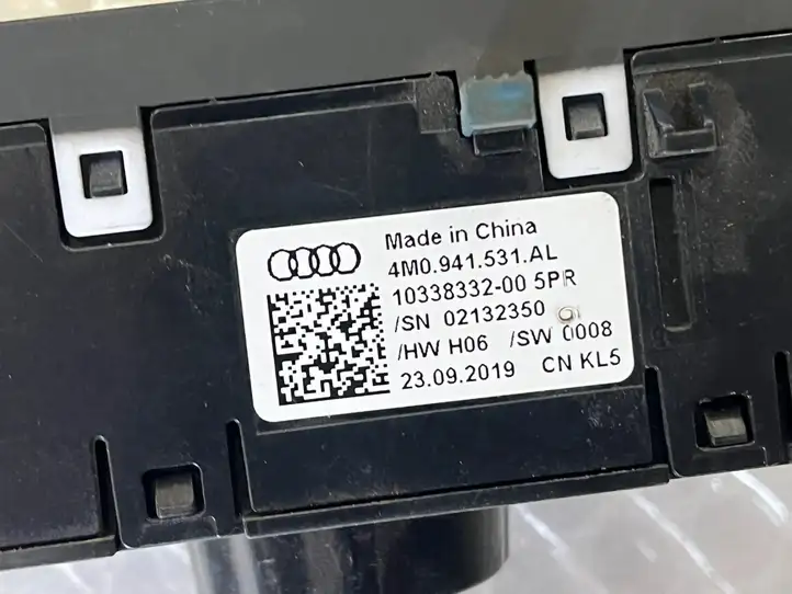 Audi Q7 4M (2015 - ) 4M0941531AL Включатель фонарей — фото 4