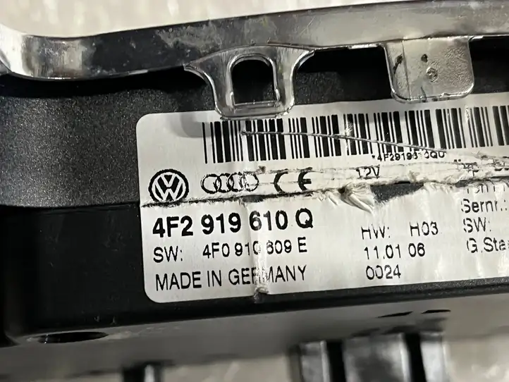 Audi A6 S6 C6 4F (2004 - 2008) 4F2919610Q Контроллер мультимедийной системы — фото 4