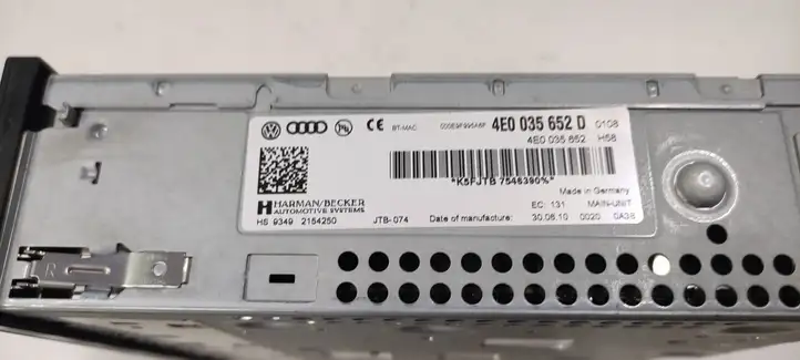 Audi A6 S6 C6 4F (2008 - 2011) 4E0035652D Магнитола / мультимедийная система — фото 5