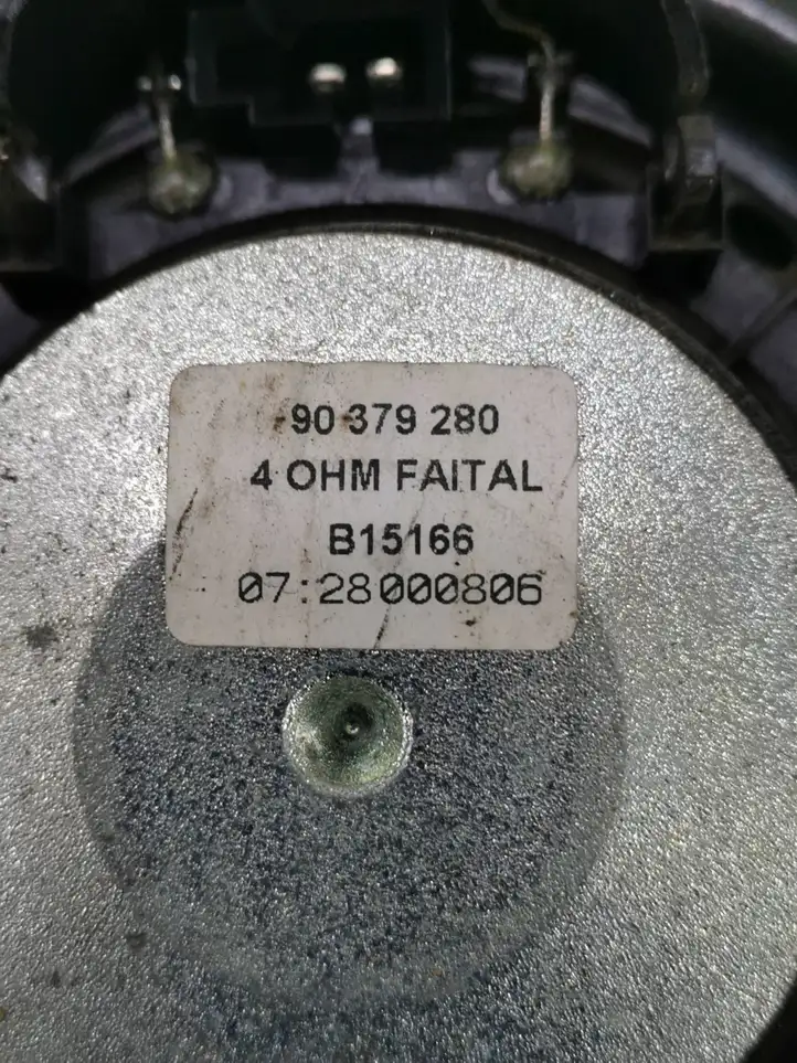 Opel Zafira B (2003 - 2006) 90379280 Динамики задних дверей — фото 2