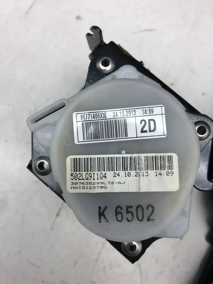 Citroen C4 I Picasso (2006 - 2013) 96771406XX Задний ремень безопасности — фото 2