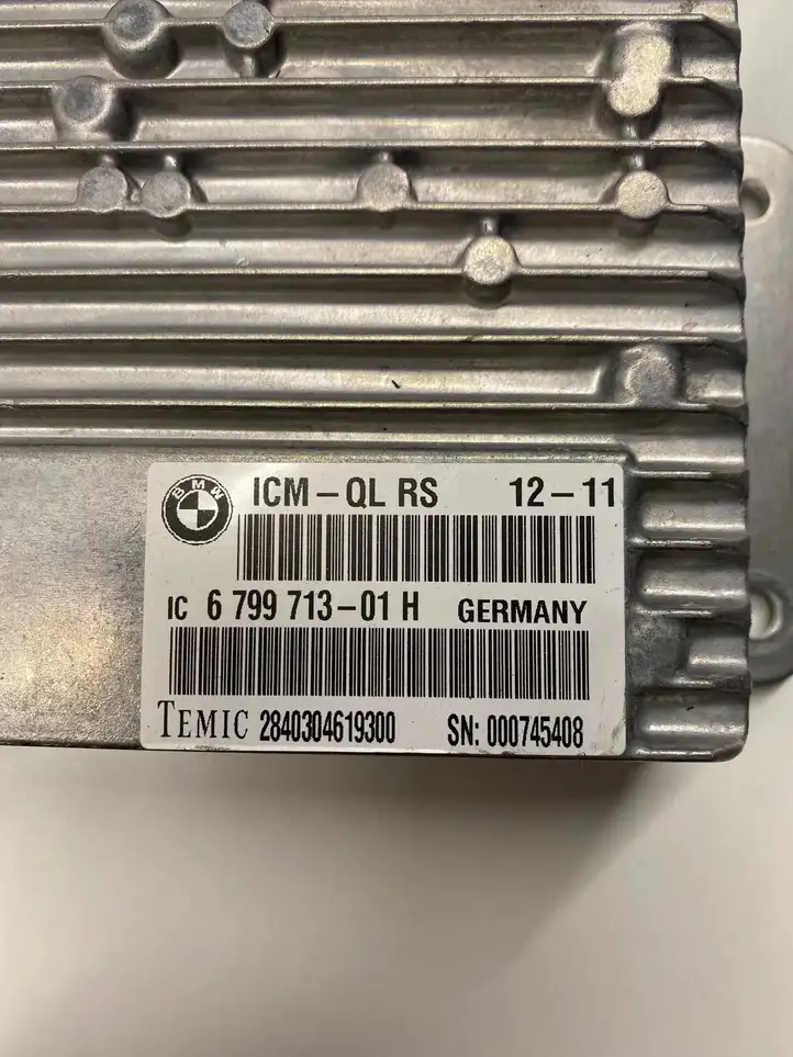 BMW 3 F30 F35 F31 (2012 - 2018) 6799713 Блок управления подвеской — фото 3