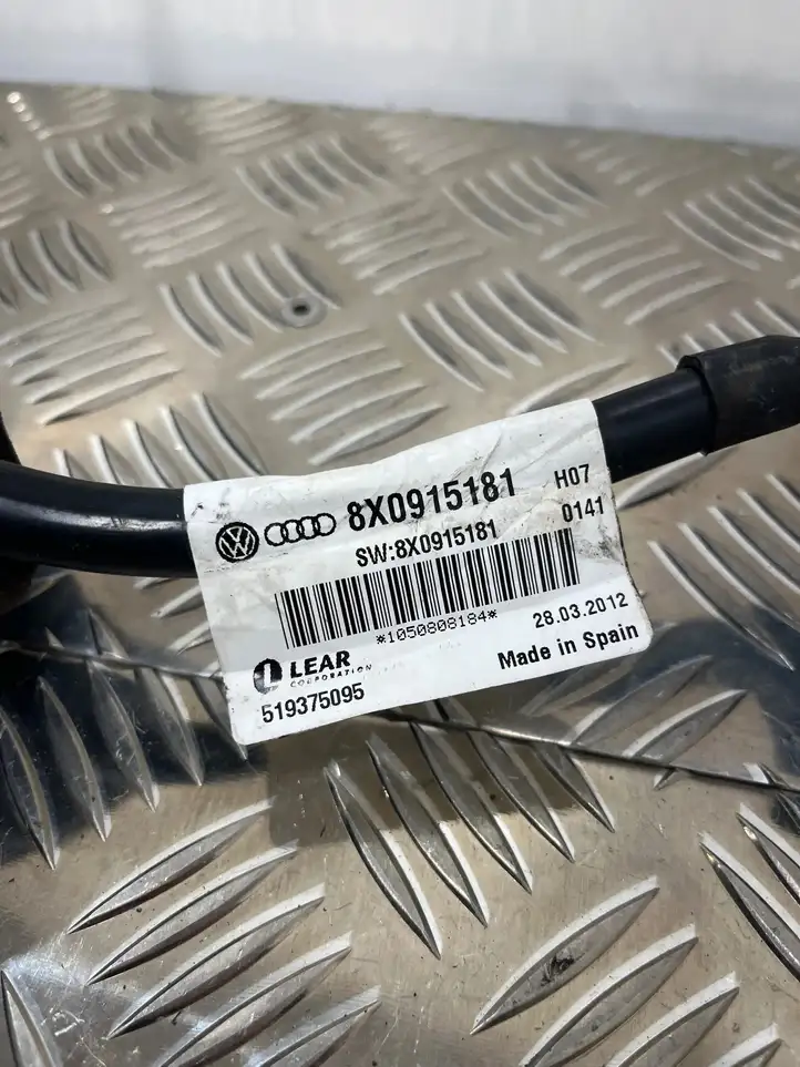 Audi A6 C7 (2011 - 2014) 8X0915181 Минусовой провод аккумулятора — фото 3
