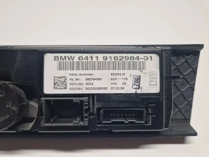 BMW 3 E90 E91 (2005 - 2012) 9162984 Блок управления климат-контролем — фото 5