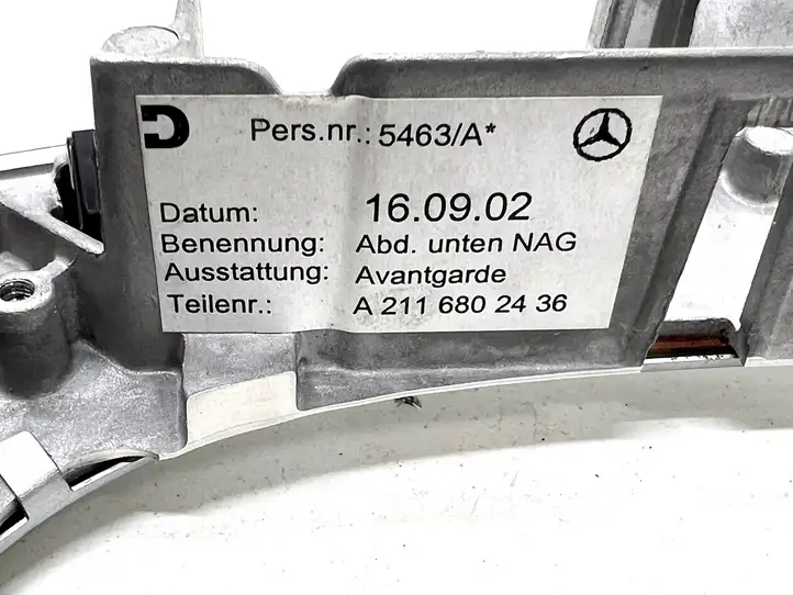 Mercedes-Benz E W211 (2002 - 2009) A2116802436 Рамка рычага КПП — фото 7