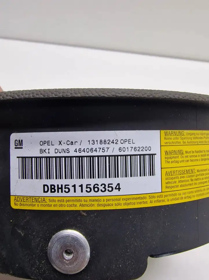 Opel Meriva A (2002 - 2006) 13188242 Подушка безопасности руля — фото 3