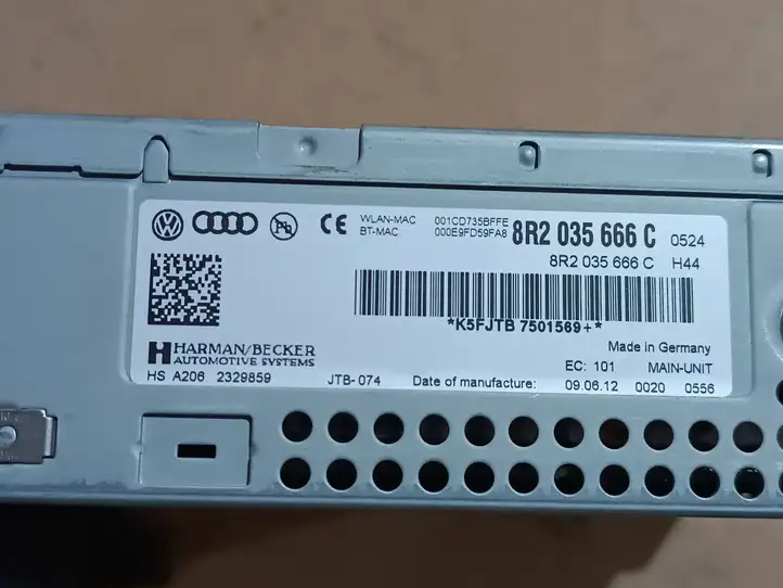 Audi A5 8T 8F (2011 - 2016) 8R2035666C Магнитола / мультимедийная система — фото 5