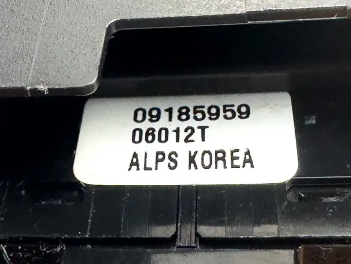 Opel Vectra C (2002 - 2005) 09185959 Блок кнопок стеклоподъемников — фото 4