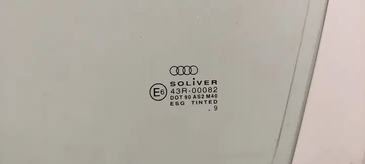Audi A6 S6 C5 4B (2001 - 2004) 43R00082 Стекло передней двери — фото 5