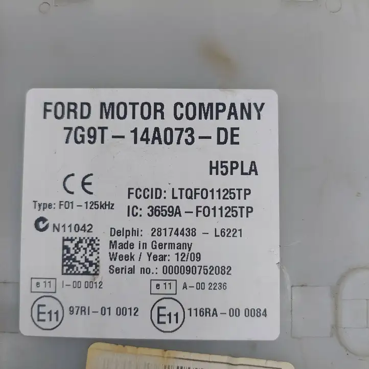 Ford S-MAX (2006 - 2010) 7G9T14A073DE Модуль комфорта — фото 4