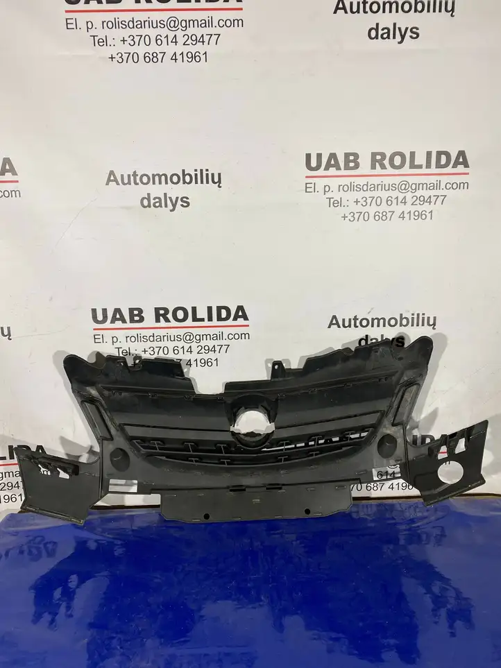 Opel Corsa D (2006 - 2010) 475498858 Верхняя решетка радиатора — фото 11