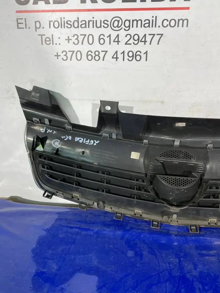 Opel Zafira B (2003 - 2006) 13157590 Верхняя решетка радиатора — фото 8