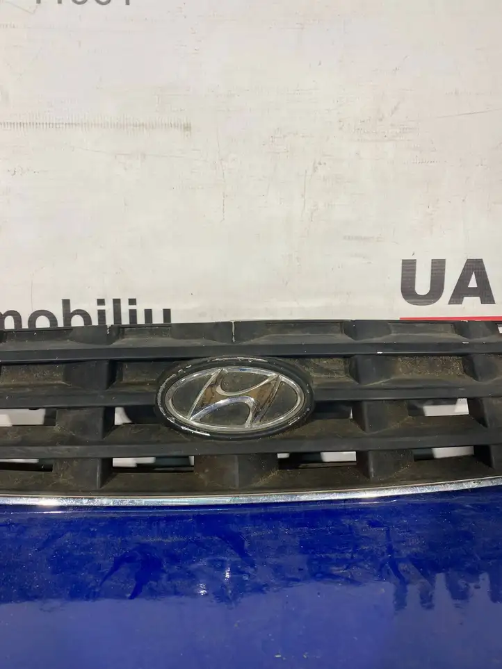 Hyundai Accent (2003 - 2006) 8636125620 Верхняя решетка радиатора — фото 5