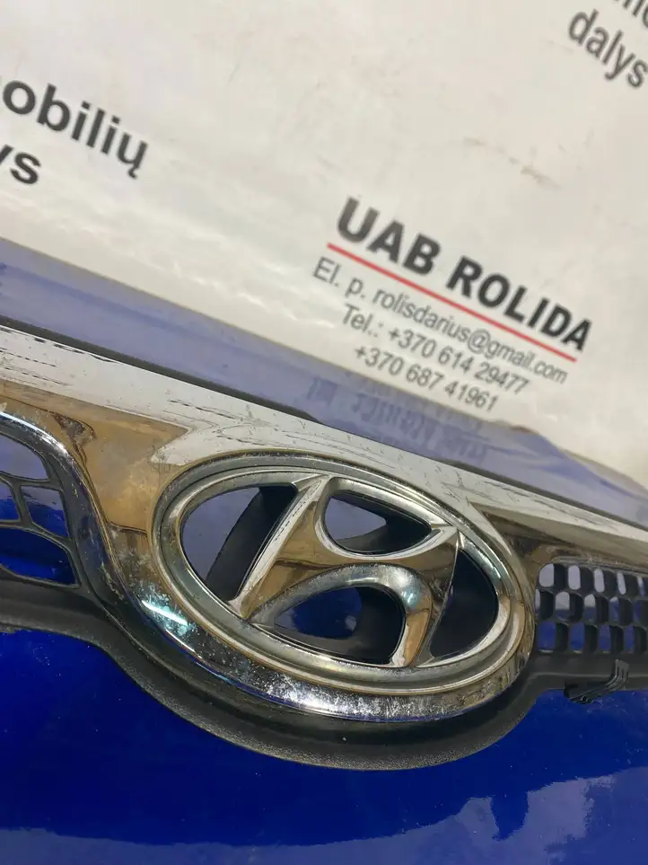 Hyundai i30 (2007 - 2012) 863512R000 Верхняя решетка радиатора — фото 9