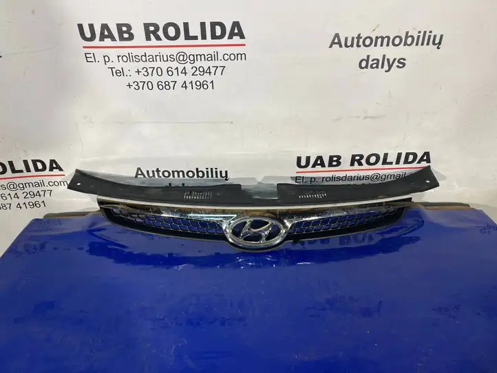 Hyundai i30 (2007 - 2012) 863512R000 Верхняя решетка радиатора — фото 11