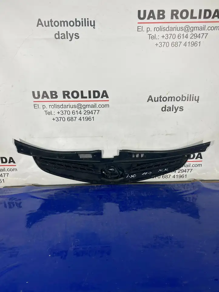 Hyundai i30 (2007 - 2012) 863512R500 Верхняя решетка радиатора — фото 11
