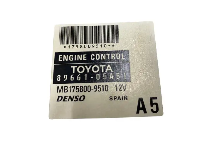 Toyota Avensis T250 (2006 - 2009) 8966105A51 Блок управления двигателем (ЭБУ) — фото 4
