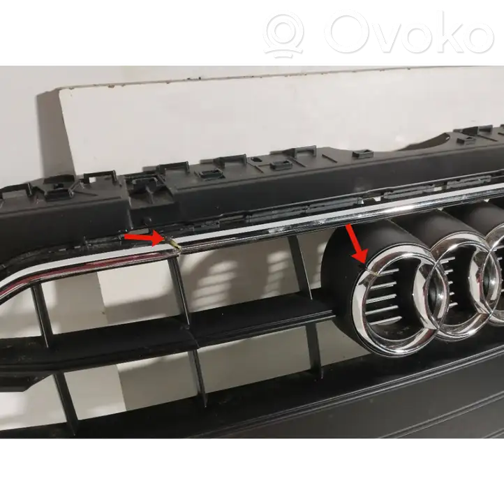 Audi A4 S4 B9 8W (2019 - ) 8W0853651DB Верхняя решетка радиатора — фото 3