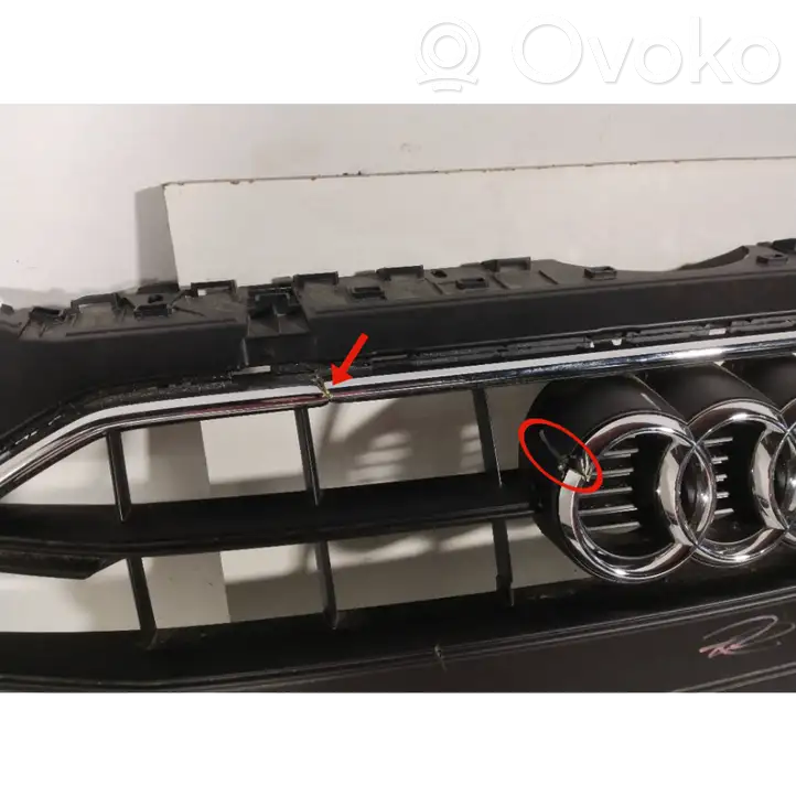Audi A4 S4 B9 8W (2019 - ) 8W0853651DB Верхняя решетка радиатора — фото 3