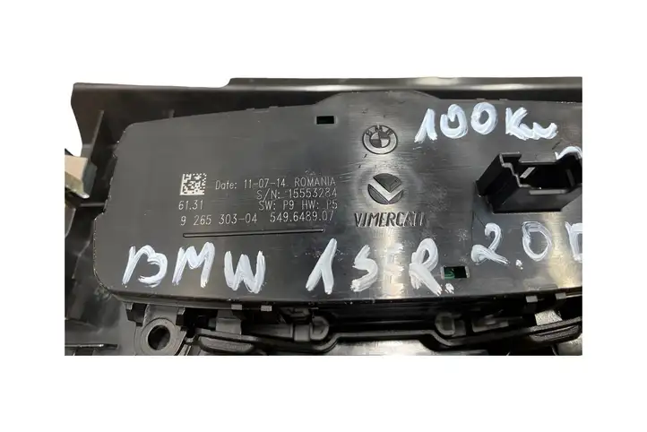 BMW 1 F20 F21 (2011 - 2019) 926530304 Включатель фонарей — фото 5