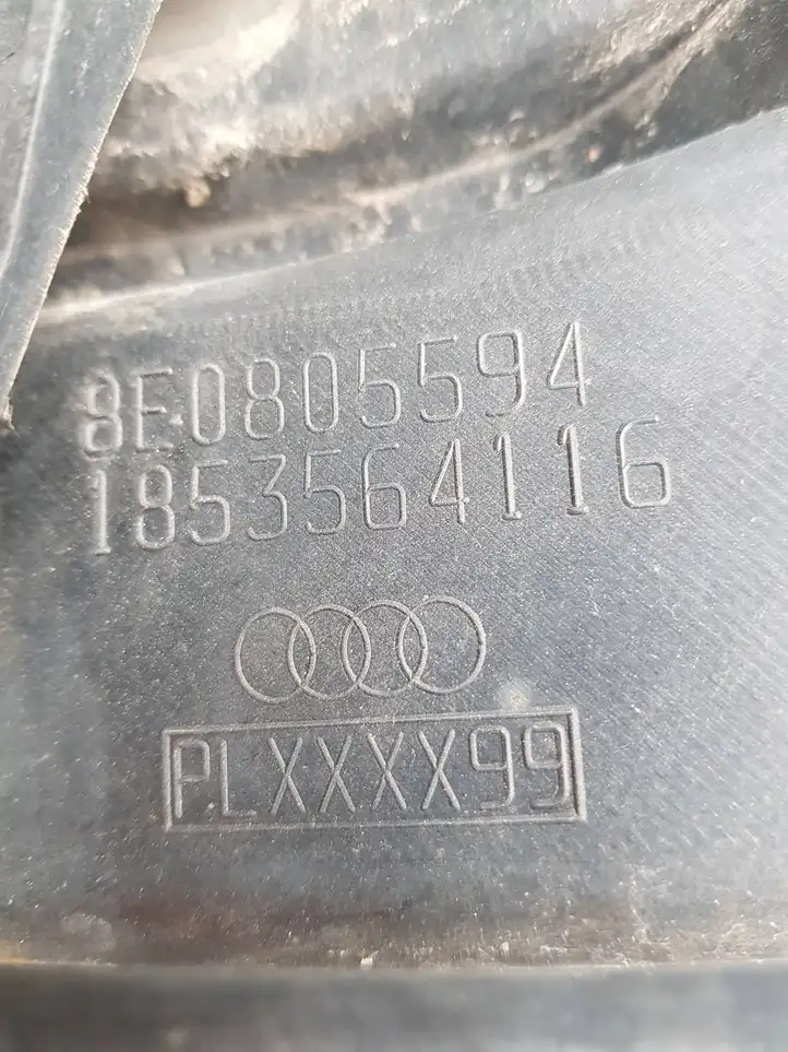 Audi A4 S4 B6 8E 8H (2000 - 2006) 8E0805594 Панель радиаторов двигателя — фото 8