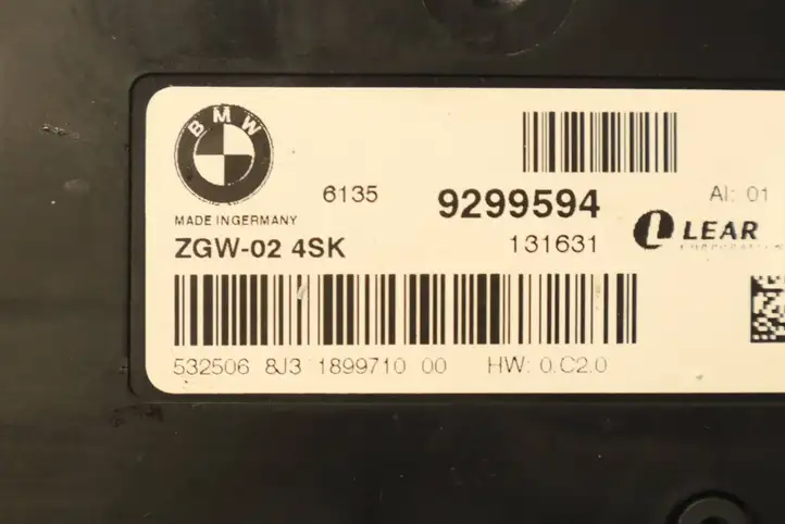 BMW X3 F25 (2010 - 2017) 9299594 Модуль Gateway — фото 2