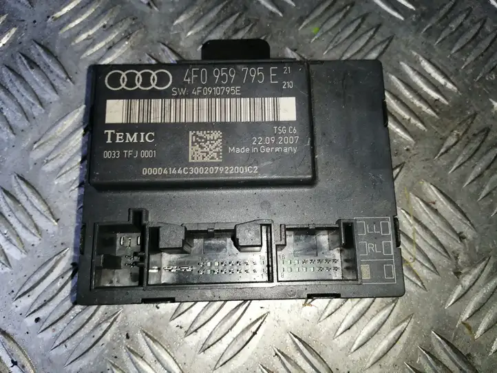 Audi A6 S6 C6 4F (2004 - 2008) 4F0959795E Блок управления дверью — фото 3