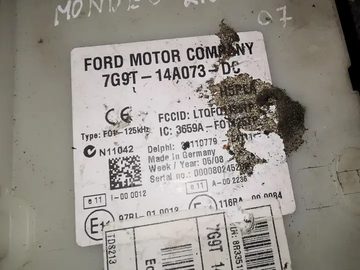 Ford Mondeo MK IV (2007 - 2014) 7G9T14A073DC Блок предохранителей — фото 4